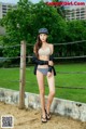 Beautiful Park Soo Yeon in the picture of beach fashion in October 2017 (24 photos)